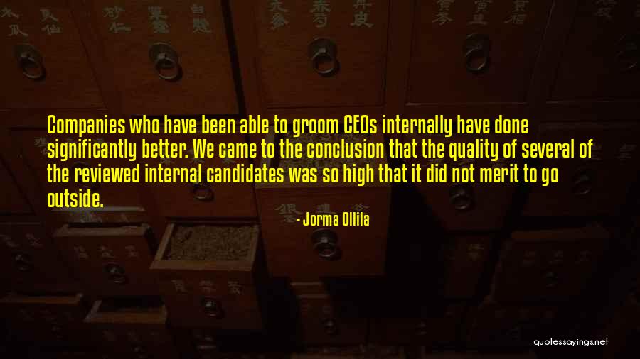 Significantly Quotes By Jorma Ollila Significantly Quotes By Jorma Ollila