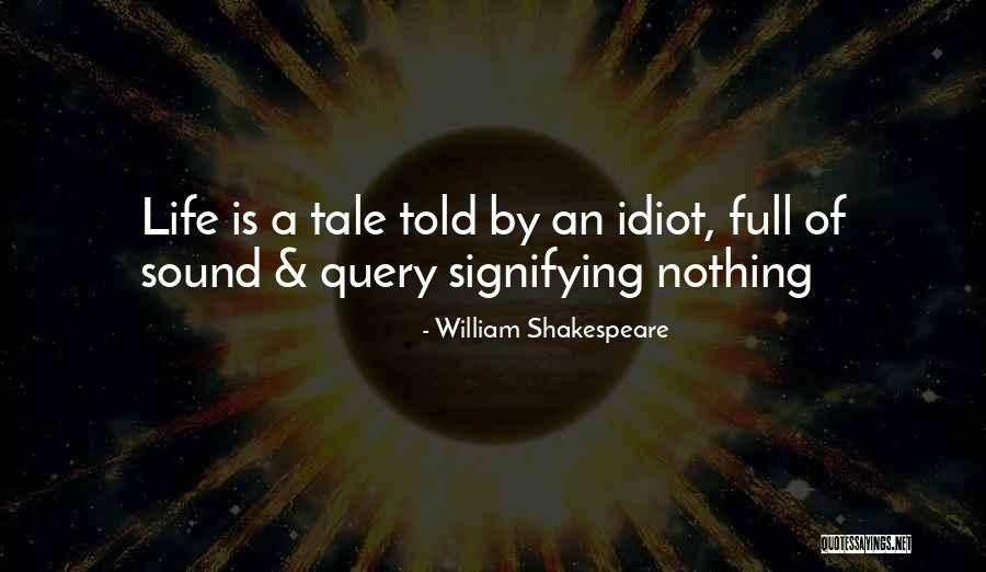 Signifying 7 Quotes By William Shakespeare