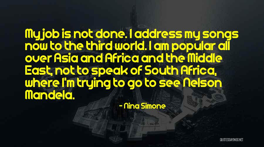 Signorile Newsletter Quotes By Nina Simone Signorile Newsletter Quotes By Nina Simone