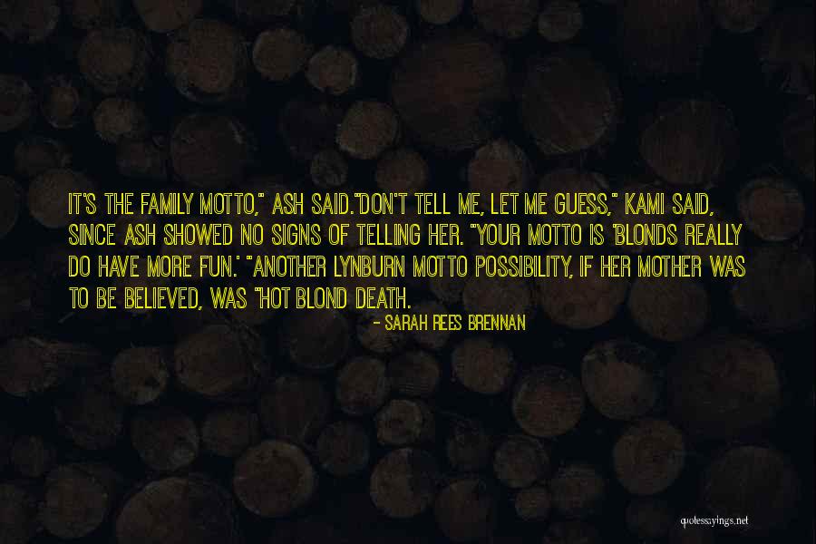 Signs Of Death Quotes By Sarah Rees Brennan Signs Of Death Quotes By Sarah Rees Brennan