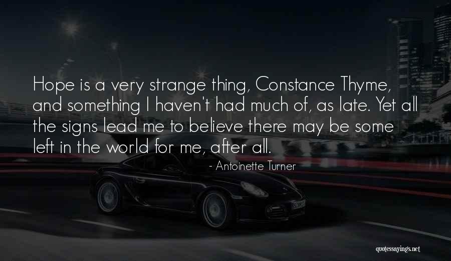 Signs The World Quotes By Antoinette Turner Signs The World Quotes By Antoinette Turner