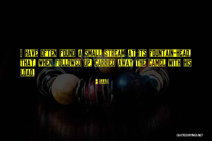 Sigrit Eriksdotter Quotes By Saadi Sigrit Eriksdotter Quotes By Saadi