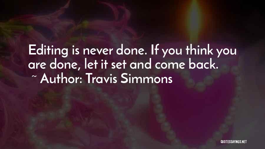 Silbando Al Quotes By Travis Simmons