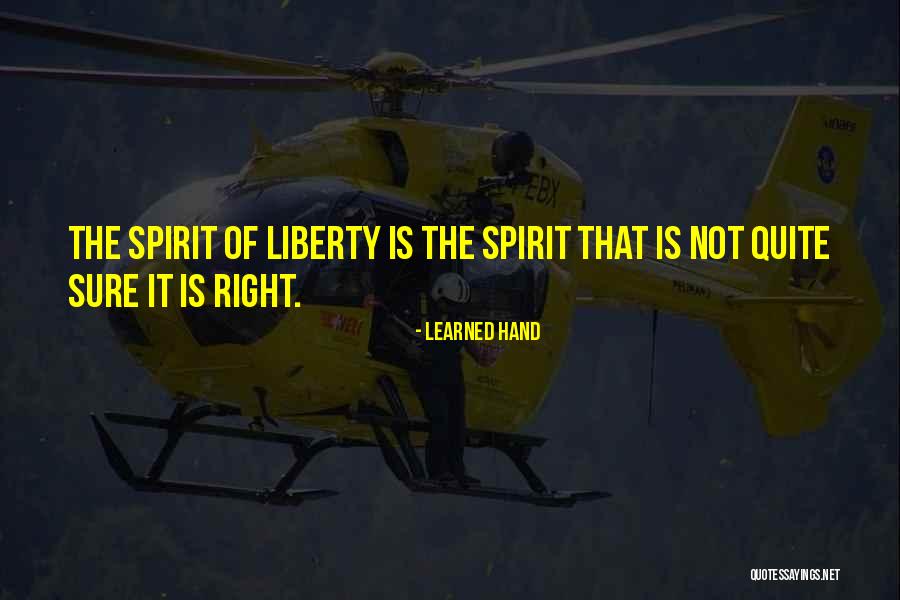 Silbergers Quotes By Learned Hand Silbergers Quotes By Learned Hand