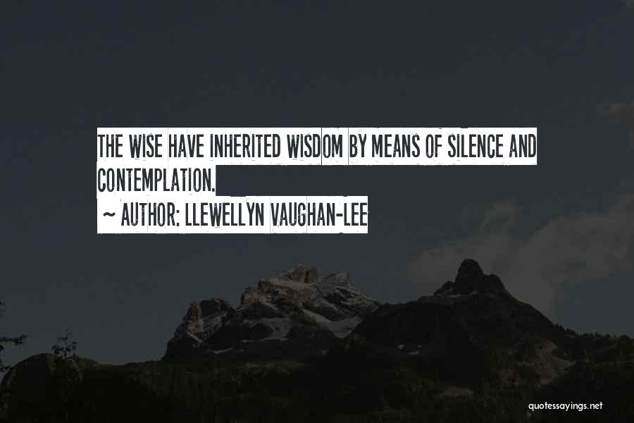 Silence And Contemplation Quotes By Llewellyn Vaughan-Lee