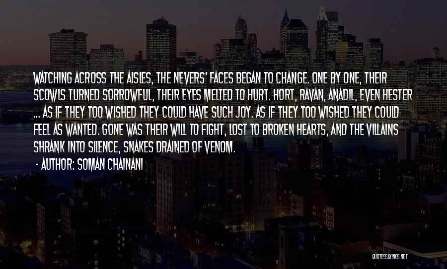 Silence And Hurt Quotes By Soman Chainani