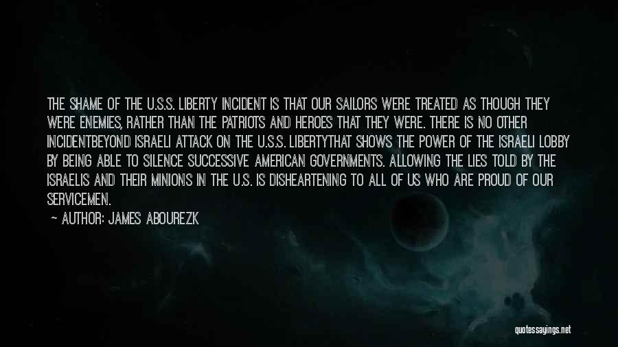 Silence And Lies Quotes By James Abourezk