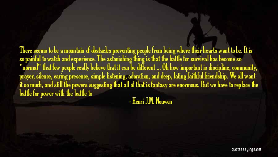 Silence And Listening Quotes By Henri J.M. Nouwen Silence And Listening Quotes By Henri J.M. Nouwen