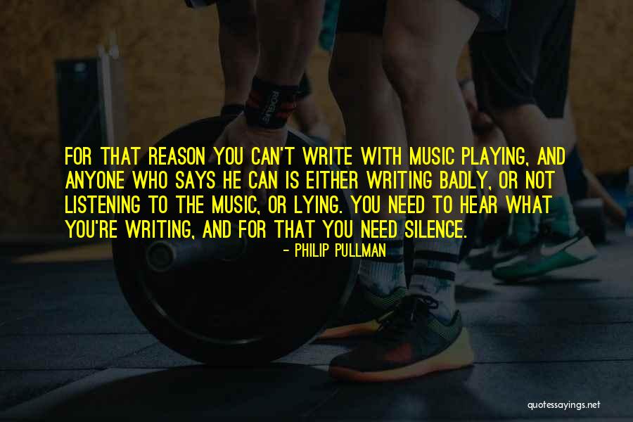 Silence And Listening Quotes By Philip Pullman Silence And Listening Quotes By Philip Pullman