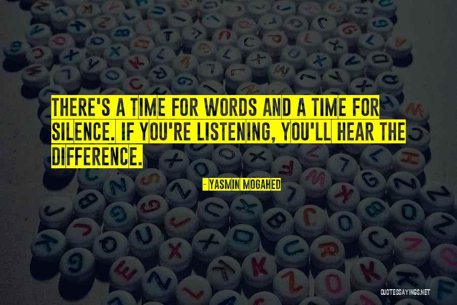 Silence And Listening Quotes By Yasmin Mogahed Silence And Listening Quotes By Yasmin Mogahed