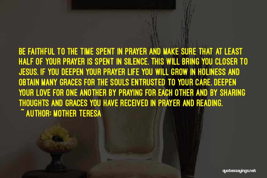 Silence And Prayer Quotes By Mother Teresa