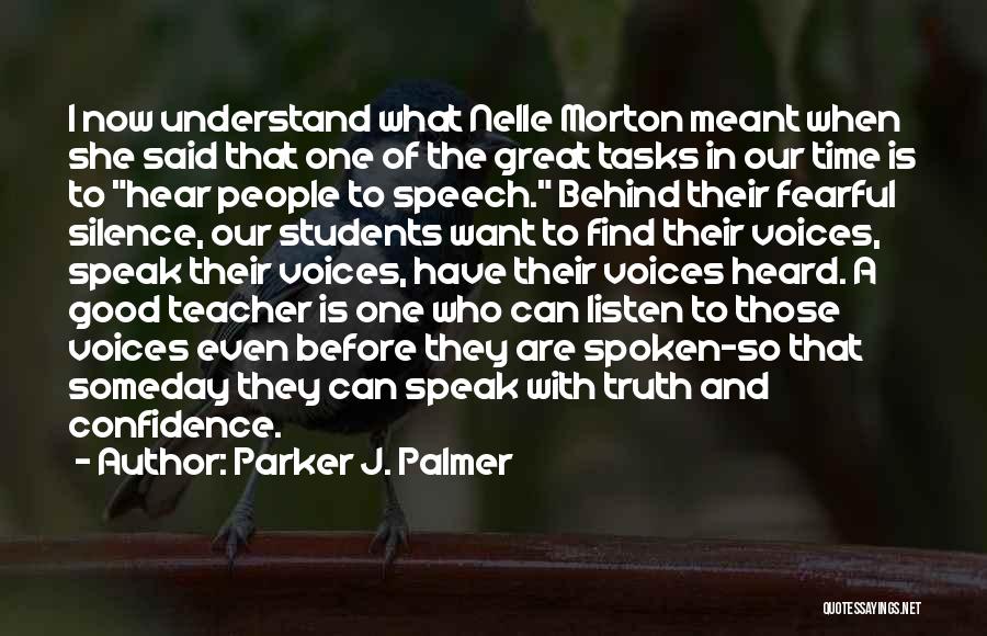 Silence And Truth Quotes By Parker J. Palmer