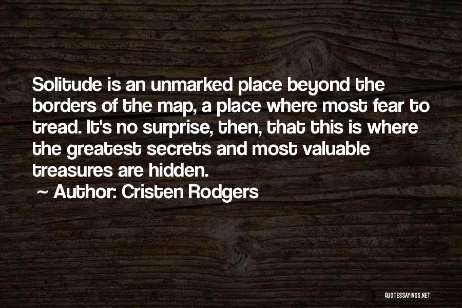 Silence And Wisdom Quotes By Cristen Rodgers
