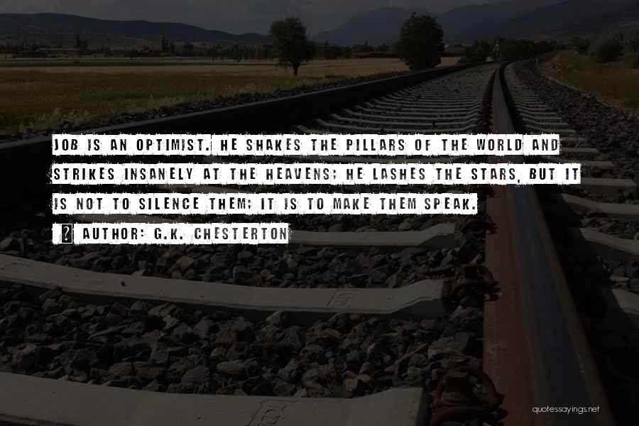 Silence And Wisdom Quotes By G.K. Chesterton