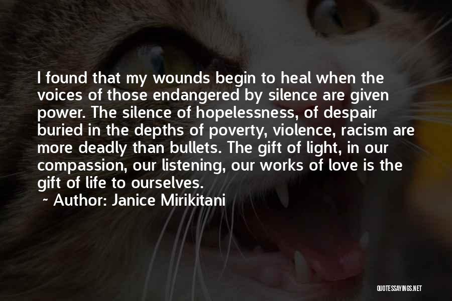 Silence Can Be Deadly Quotes By Janice Mirikitani