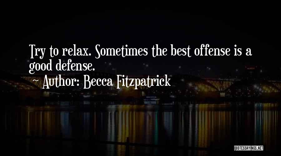 Silence Fitzpatrick Quotes By Becca Fitzpatrick