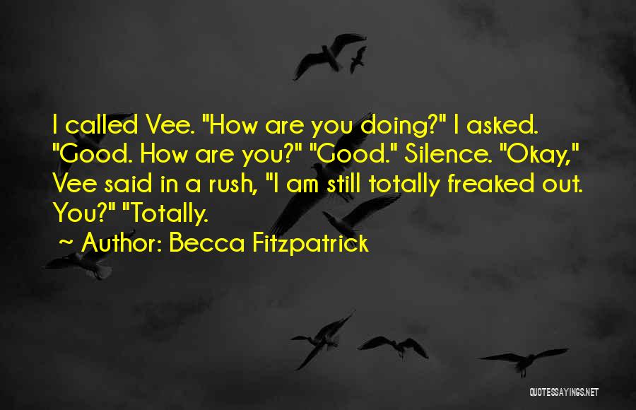 Silence Fitzpatrick Quotes By Becca Fitzpatrick