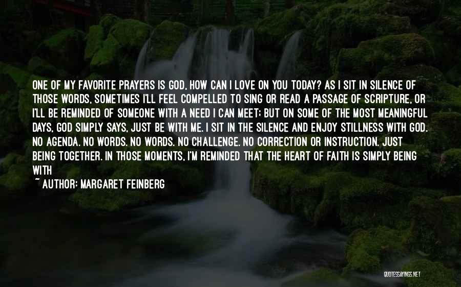 Silence In A Relationship Quotes By Margaret Feinberg