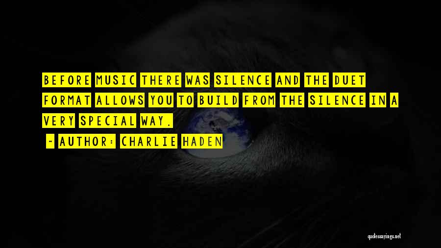 Silence In Music Quotes By Charlie Haden