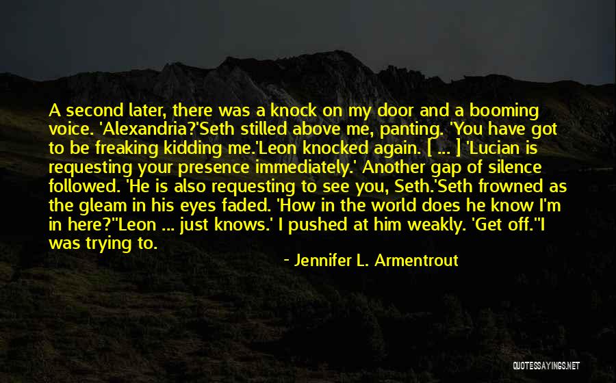 Silence Is Also Quotes By Jennifer L. Armentrout Silence Is Also Quotes By Jennifer L. Armentrout