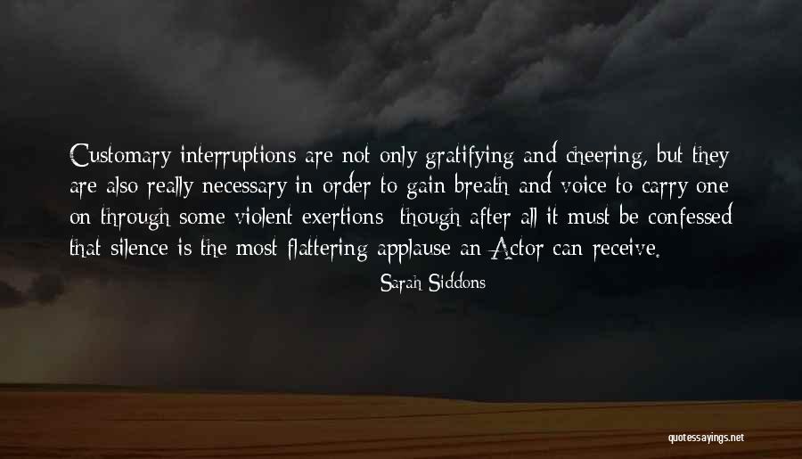 Silence Is Also Quotes By Sarah Siddons Silence Is Also Quotes By Sarah Siddons