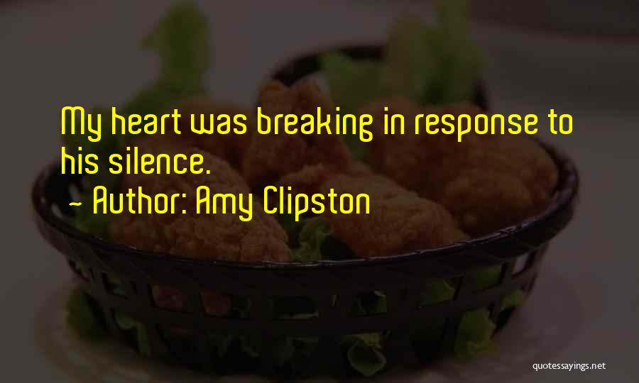 Silence Is The Best Response Quotes By Amy Clipston