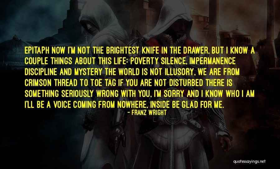 Silence Is Wrong Quotes By Franz Wright
