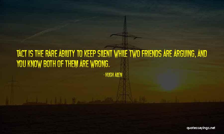 Silence Is Wrong Quotes By Hugh Allen