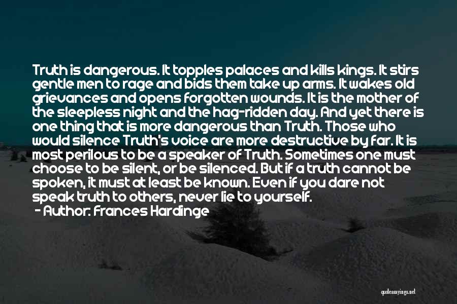Silence Kills Me Quotes By Frances Hardinge