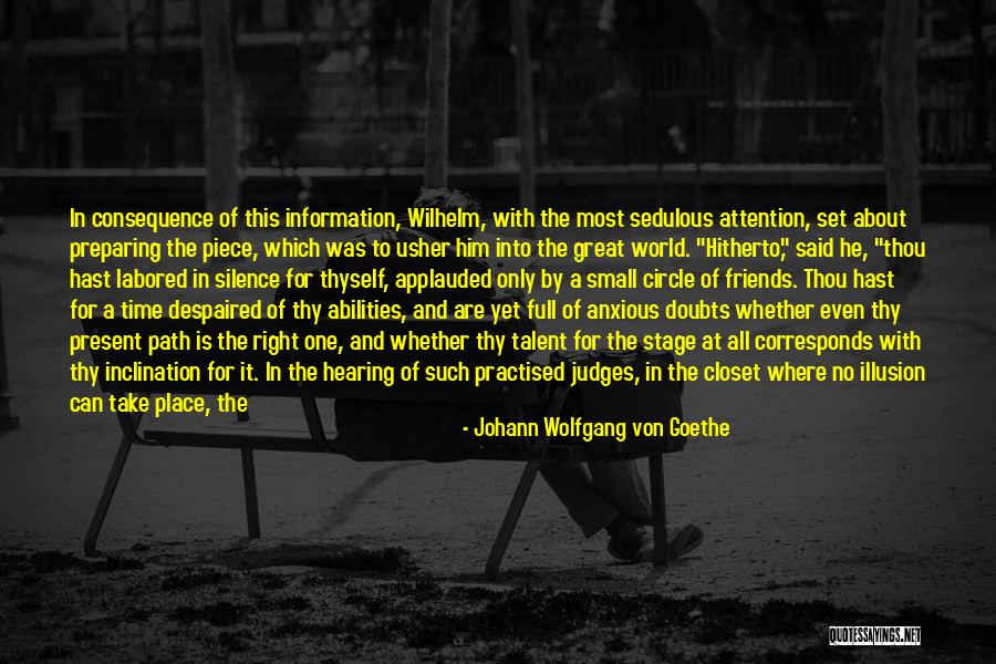 Silence Of Friends Quotes By Johann Wolfgang Von Goethe Silence Of Friends Quotes By Johann Wolfgang Von Goethe