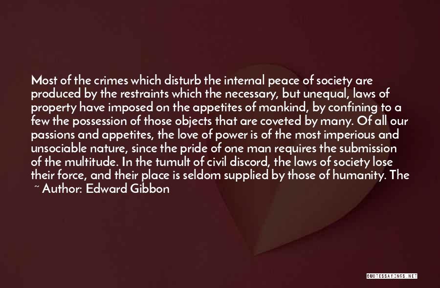 Silence Of Nature Quotes By Edward Gibbon