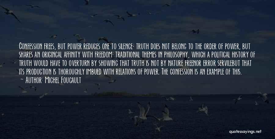 Silence Of Nature Quotes By Michel Foucault