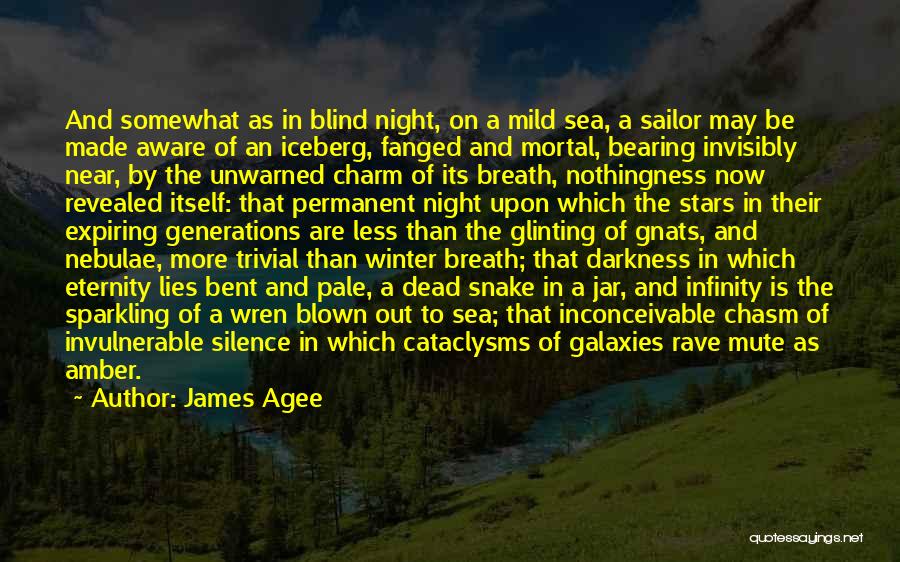 Silence Of Sea Quotes By James Agee