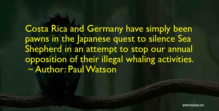 Silence Of Sea Quotes By Paul Watson