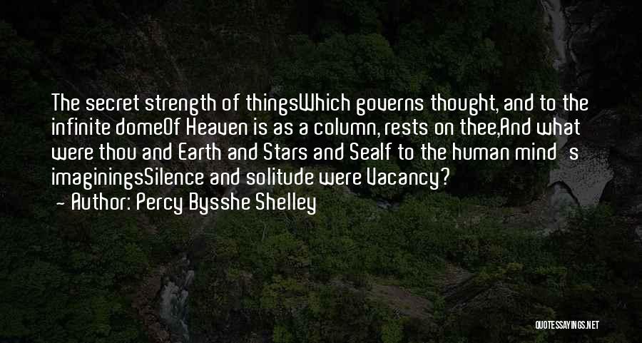 Silence Of Sea Quotes By Percy Bysshe Shelley