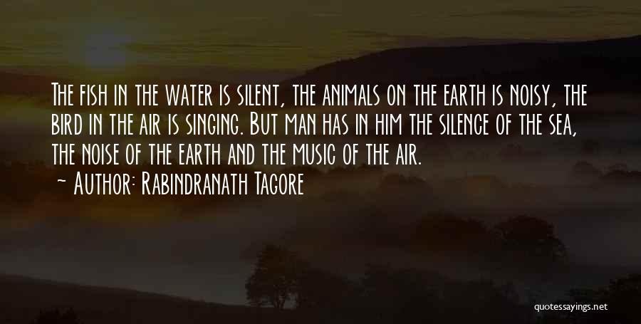 Silence Of The Sea Quotes By Rabindranath Tagore
