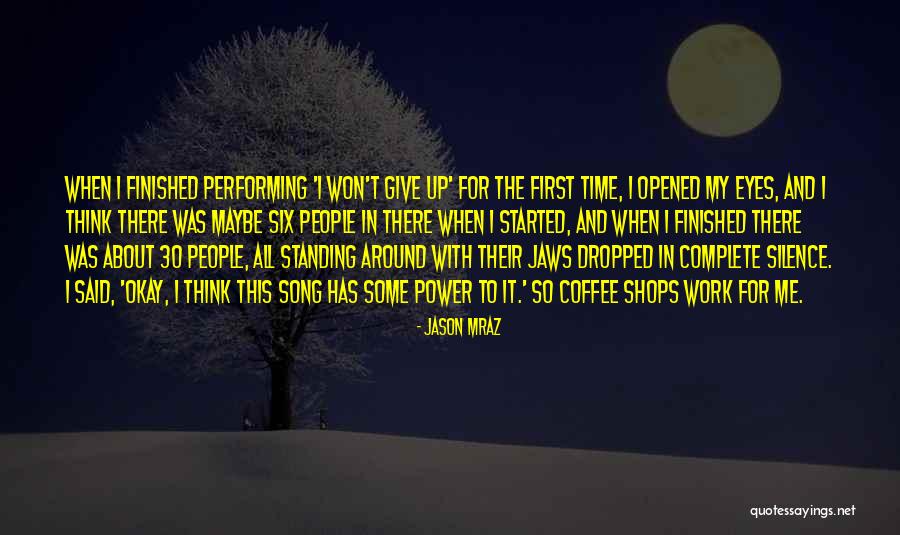 Silence Power Quotes By Jason Mraz Silence Power Quotes By Jason Mraz