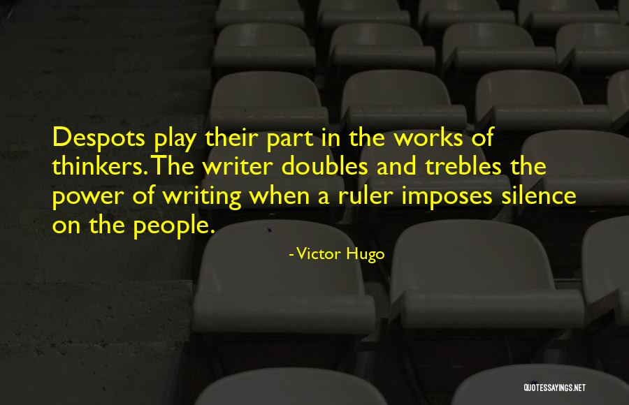 Silence Power Quotes By Victor Hugo Silence Power Quotes By Victor Hugo