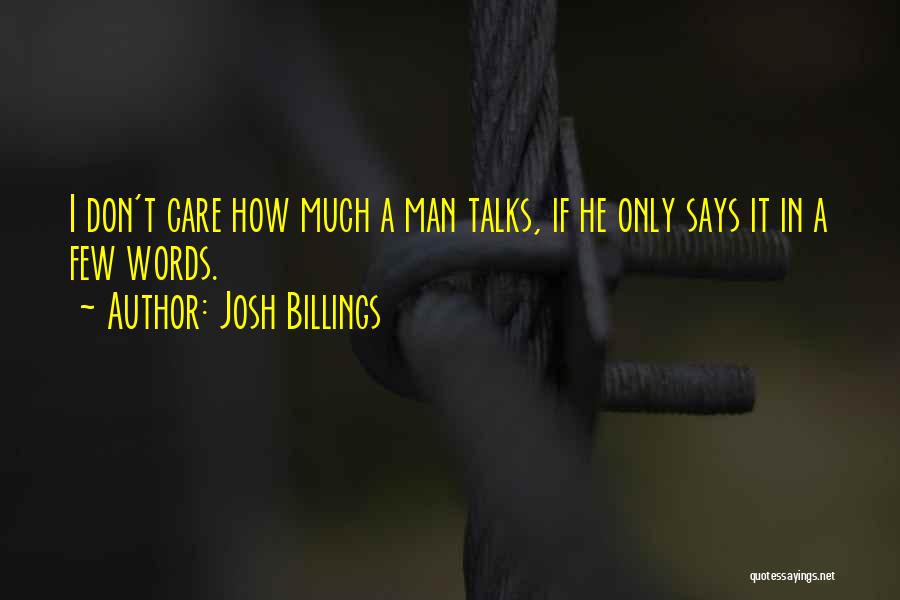 Silence Says More Than Words Quotes By Josh Billings