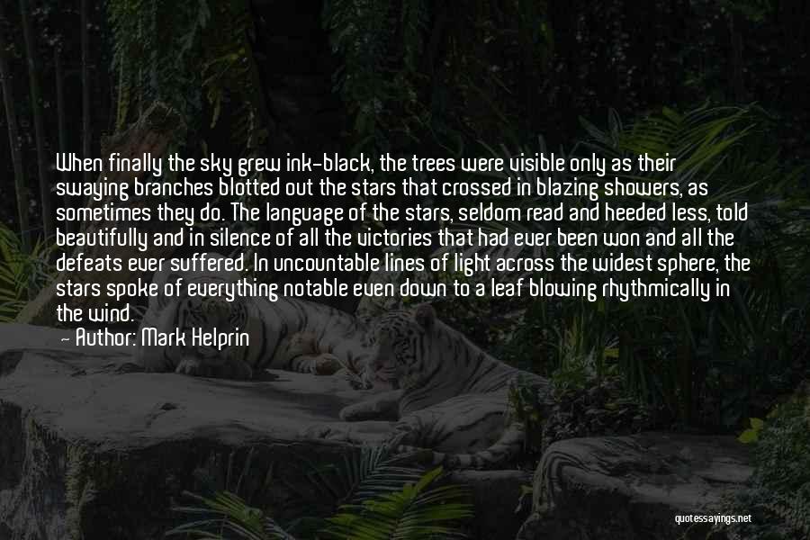 Silence Sometimes Quotes By Mark Helprin