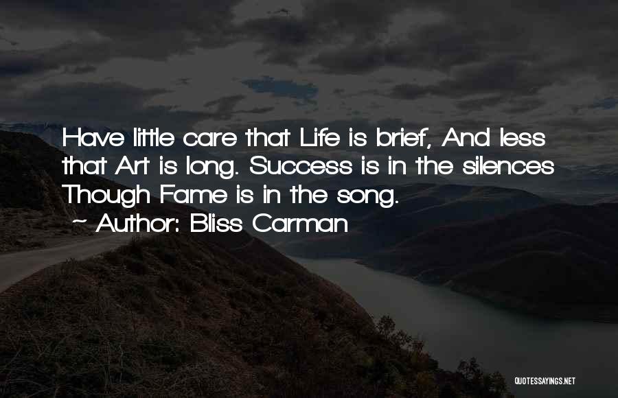 Silences Quotes By Bliss Carman