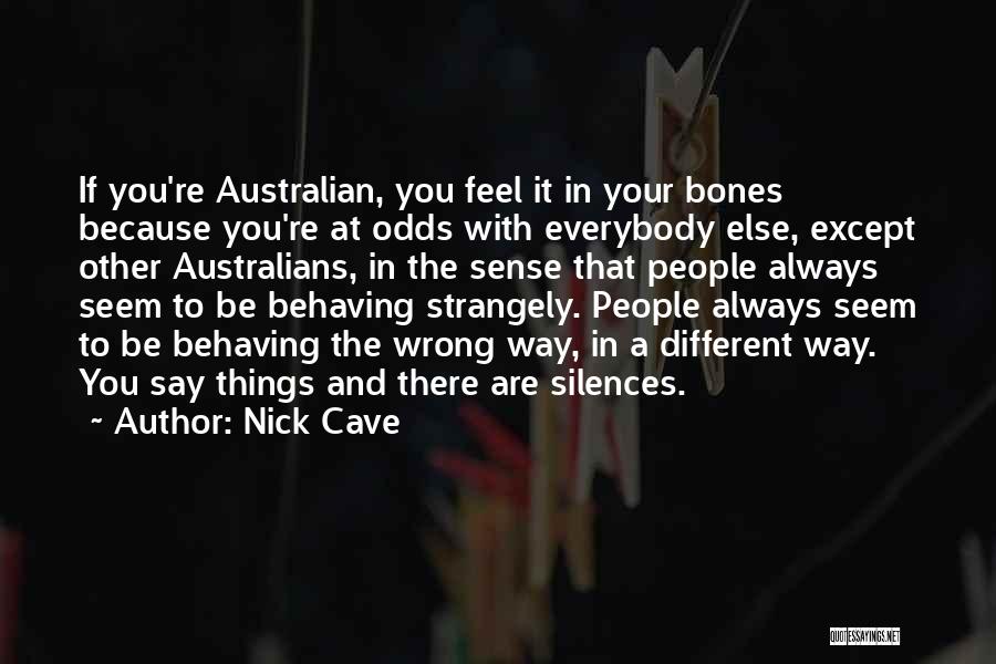 Silences Quotes By Nick Cave