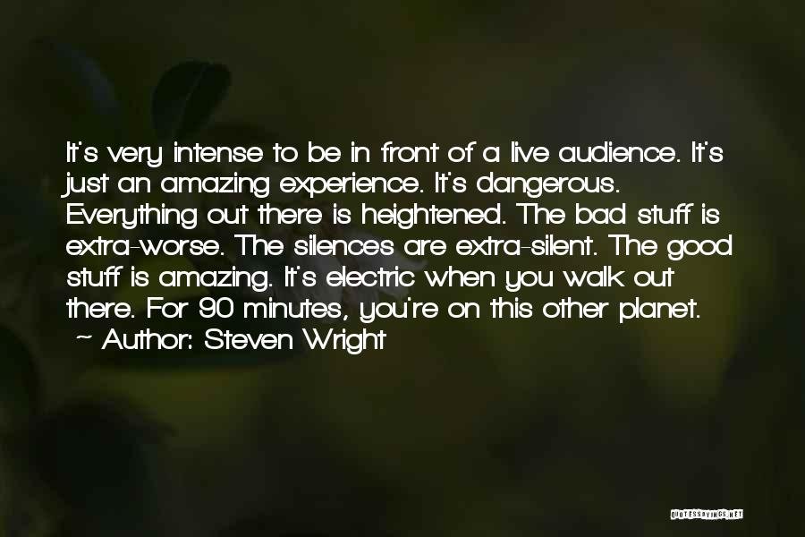 Silences Quotes By Steven Wright