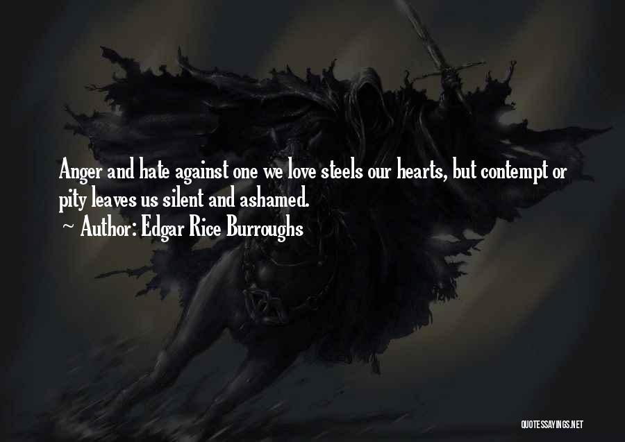 Silent Anger Quotes By Edgar Rice Burroughs