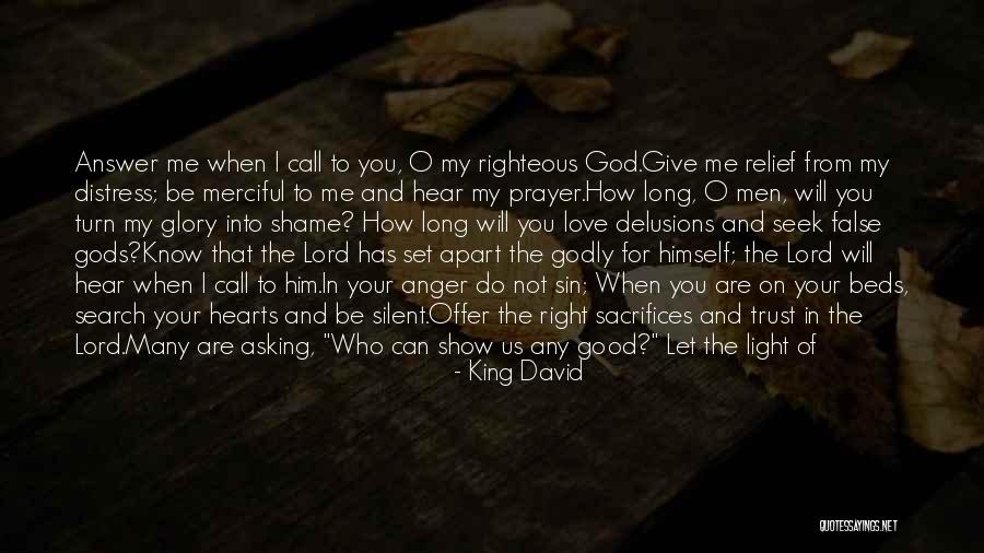 Silent Answer Quotes By King David