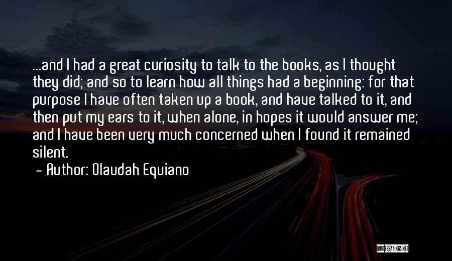 Silent Answer Quotes By Olaudah Equiano