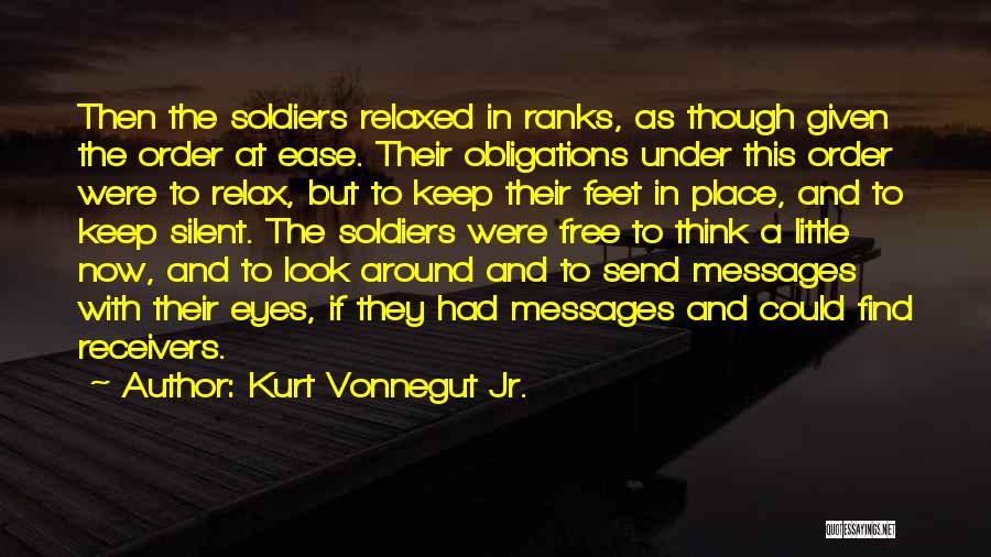 Silent Best Way Quotes By Kurt Vonnegut Jr.