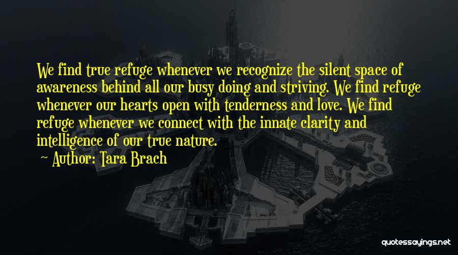 Silent Best Way Quotes By Tara Brach