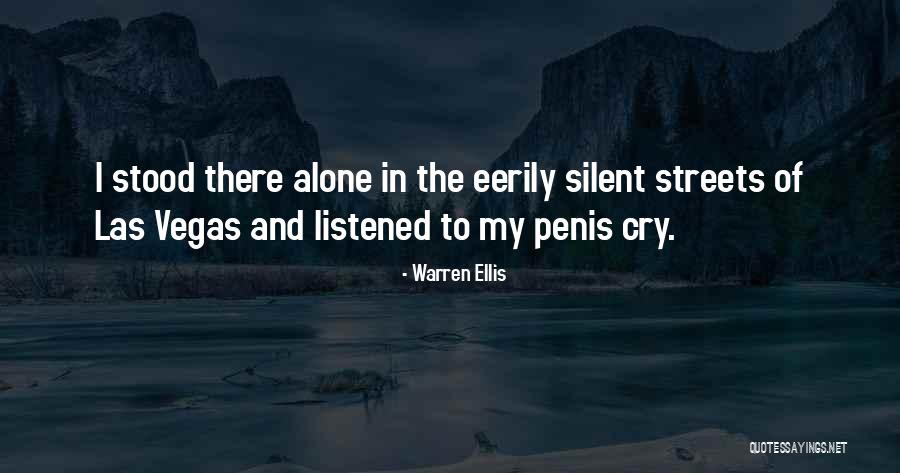 Silent Cry Quotes By Warren Ellis