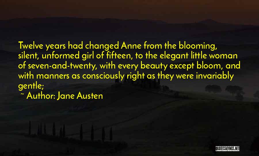 Silent Girl Quotes By Jane Austen